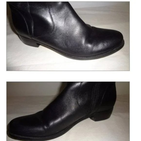 🆕 CORSO COMO Stirrup Knee High Riding Boots Black 6.5 - Picture 6 of 7